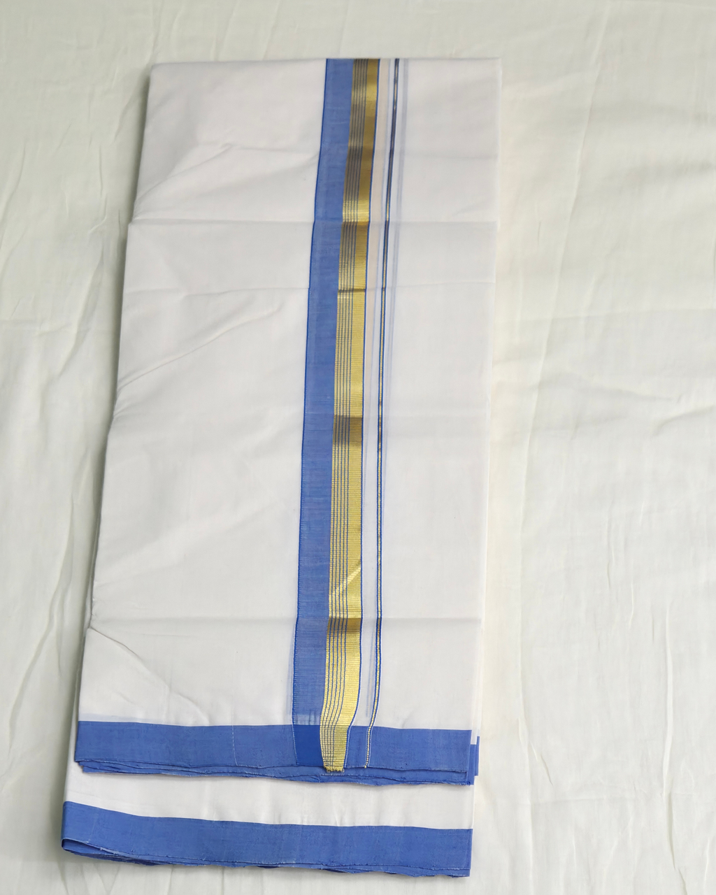 Balaramapuram Kaithari- 100% Organic Cotton Double Mundu