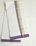 Balaramapuram Kaithari-100% Organic Cotton Double Mundu