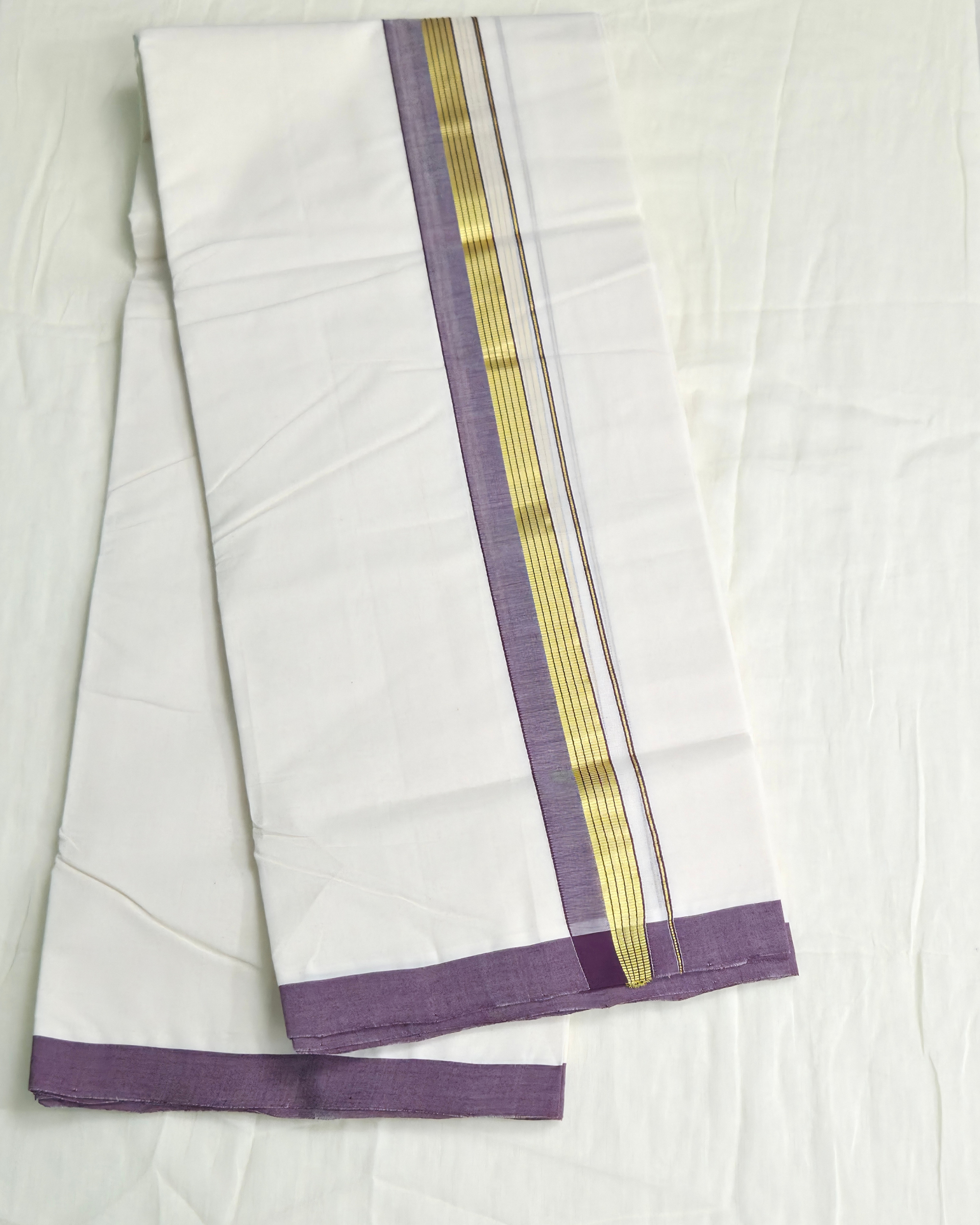 Balaramapuram Kaithari-100% Organic Cotton Double Mundu