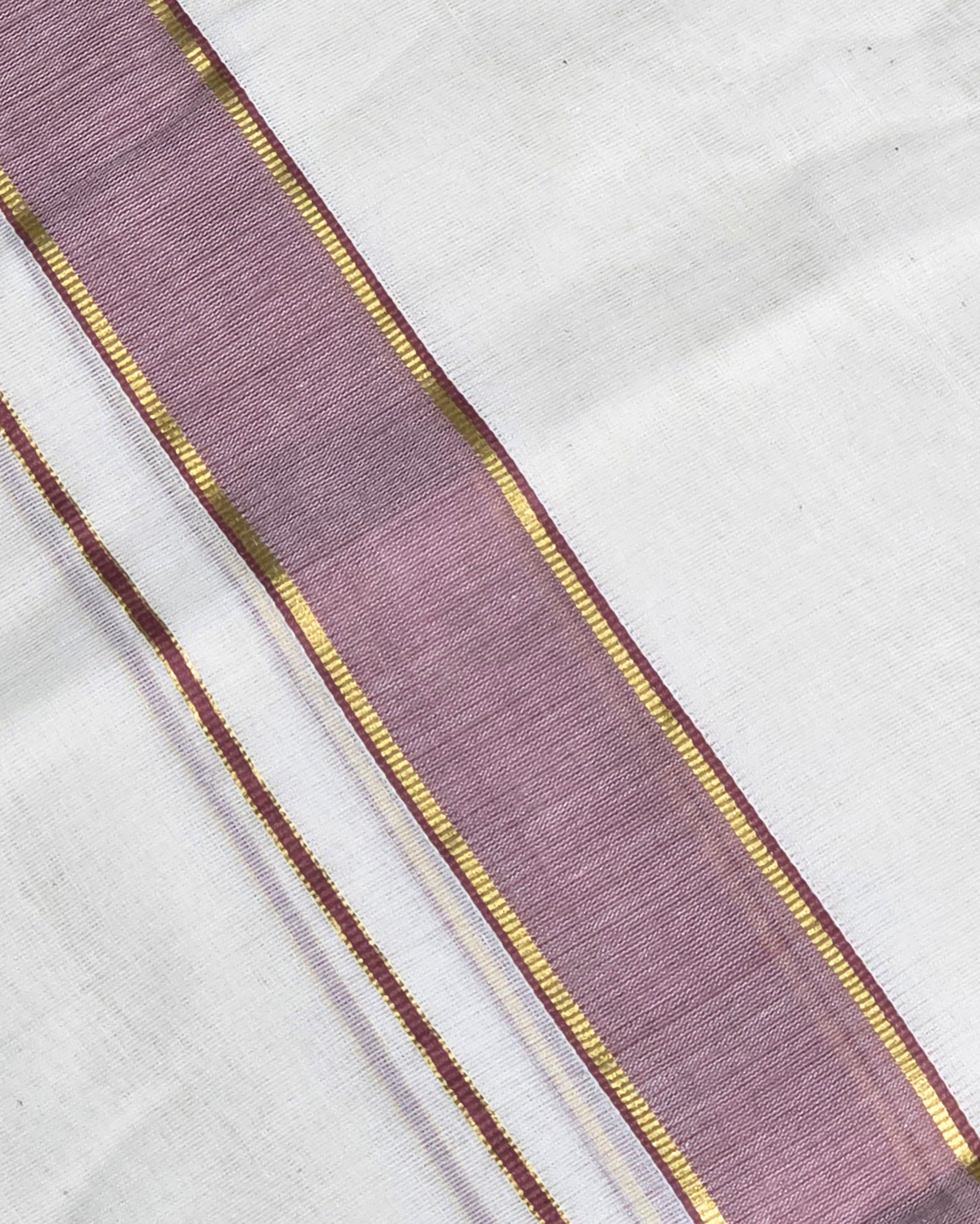 Balaramapuram Kaithari-100% Organic Cotton Double Mundu