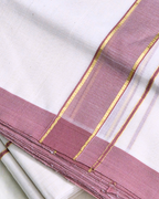 Balaramapuram Kaithari-100% Organic Cotton Double Mundu