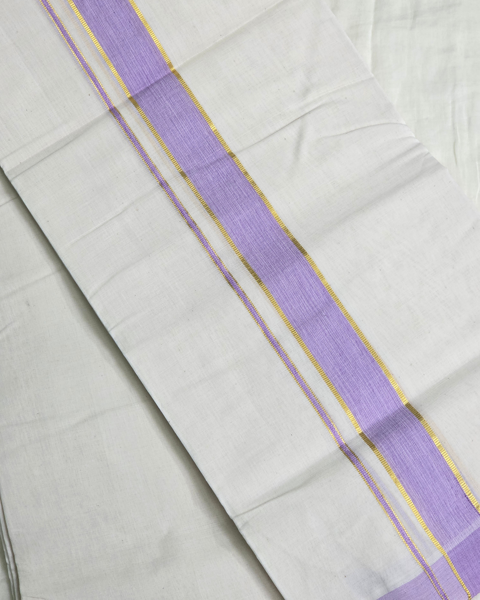 Balaramapuram Kaithari-100% Organic Cotton Double Mundu