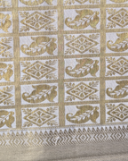 Balaramapuram Kaithari - 100% Organic Cotton Kasavu Saree