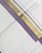 Balaramapuram Kaithari-100% Organic Cotton Double Mundu