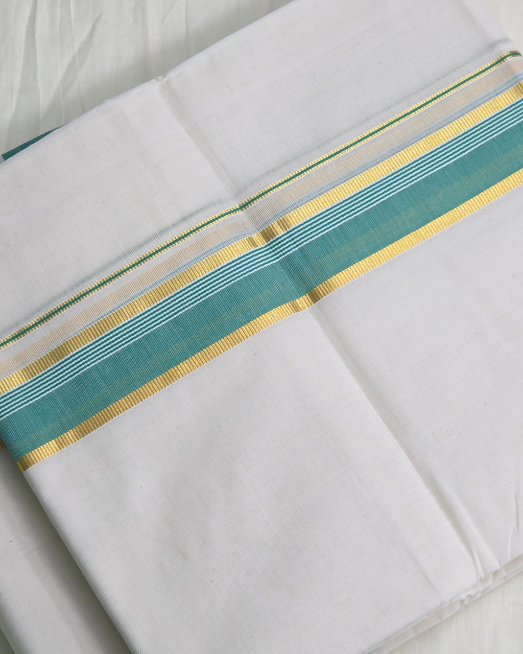 Balaramapuram Kaithari- 100% Organic Cotton Double Mundu