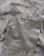 Sandstone Silk Embroidery Anarkali Suit |  3 Piece