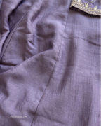 Lilac Monochrome Anarkali Suit  | 3 piece